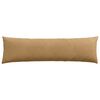 vidaXL Coussins de canap&eacute; 2 pcs Marron 145 x 40 cm