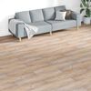 vidaXL Planches de sol 18 pcs Marron 5,26 m&sup2; PVC