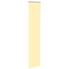 vidaXL Store enrouleur occultant jaune largeur du tissu 35,7 cm