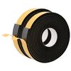 vidaXL Ruban adh&eacute;sif en mousse 2 pc Noir 40mm x 5m Mousse CR