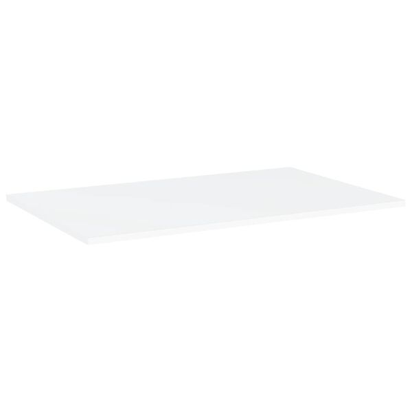 vidaXL Panneaux de biblioth&egrave;que 4 pcs blanc bois d&rsquo;ing&eacute;nierie