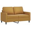 vidaXL Ensemble de canap&eacute;s 3 pcs avec coussins Marron Velours