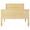 vidaXL Cadre de lit avec 2 tiroirs Bois de pin massif 90x200 cm