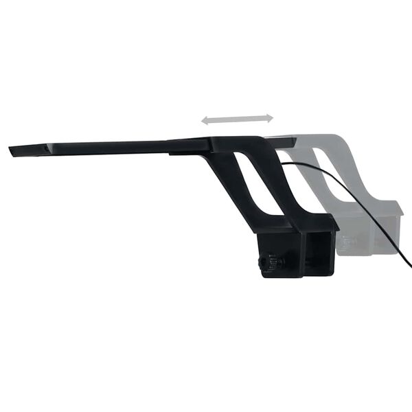vidaXL Lampe &agrave; LED d'aquarium avec pince 25-45 cm Bleu et blanc