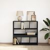 vidaXL Biblioth&egrave;que/S&eacute;parateur de pi&egrave;ce Noir 100x33x94,5 cm