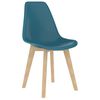 vidaXL Ensemble de salle &agrave; manger 7 pcs Turquoise