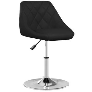 vidaXL Chaise de salle &agrave; manger Noir Similicuir