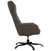 vidaXL Chaise de relaxation Gris fonc&eacute; Similicuir daim
