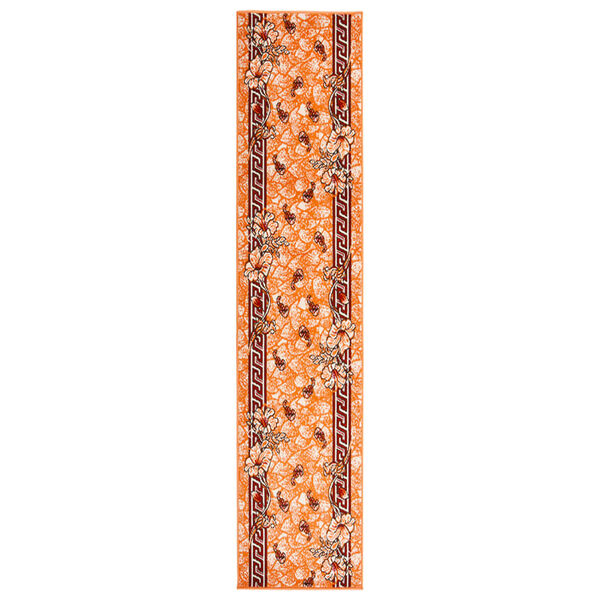 vidaXL Tapis BCF Terre cuite 60x300 cm