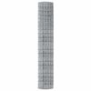 vidaXL Cl&ocirc;ture Euro 1,5 x 10 m Fer rev&ecirc;tu de PVC