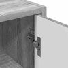 vidaXL Cabinet de salle de bain Gris Sonoma 39 x 23,5 x 65 cm