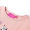 T-shirt enfants &agrave; manches longues rose clair 104