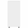vidaXL Armoires de rangement 2 pcs Blanc 80 x 48 x 105 cm