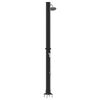 vidaXL Douche solaire ext&eacute;rieure 20 l PVC et Aluminium Noir