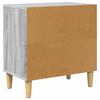vidaXL Maison pour chat Gris Sonoma 51 x 30 x 52 cm Bois d'ing&eacute;nierie