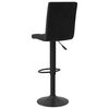 vidaXL Tabourets de bar lot de 2 noir velours