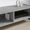 vidaXL Meuble TV Gris Sonoma 100 x 36,5 x 30,5 cm Bois d'ing&eacute;nierie