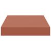vidaXL &Eacute;tag&egrave;re Murale 2 pcs Rouge 23 x 23,5 x 4 cm Bois d'ing&eacute;nierie