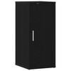 vidaXL Armoire &agrave; chaussures ch&ecirc;ne noir 32x35x70 cm bois ing&eacute;nierie