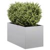 vidaXL Jardini&egrave;re 40x80x40 cm acier galvanis&eacute;