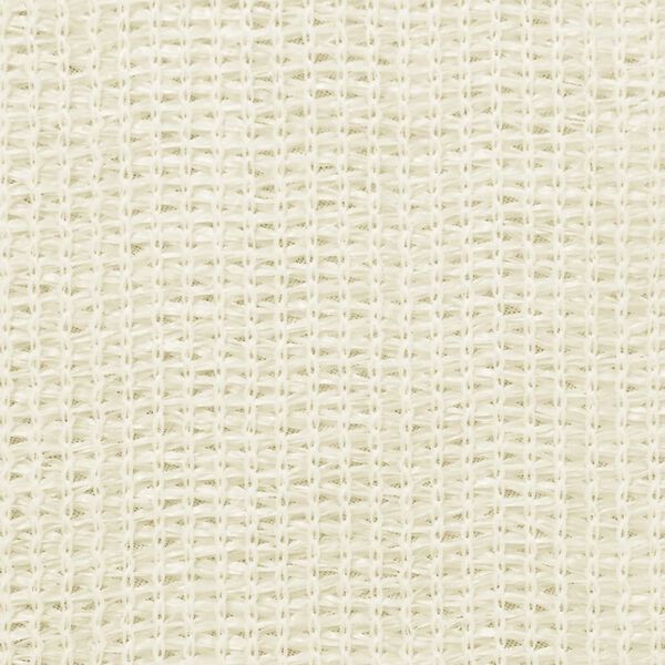 vidaXL &Eacute;cran de balcon Cr&egrave;me 90x500 cm PEHD