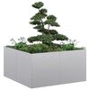 vidaXL Jardini&egrave;re 80x80x40 cm acier galvanis&eacute;