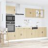 vidaXL Ensemble de 7 meubles de cuisine "Porto" en ch&ecirc;ne Sonoma