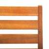 vidaXL Ensemble &agrave; manger de jardin 5 pcs Bois d'acacia solide