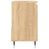 vidaXL Armoire salle de bain ch&ecirc;ne sonoma 65x33x60 cm