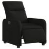 vidaXL Fauteuil inclinable &eacute;lectrique Noir Tissu