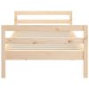 vidaXL Cadre de lit sans matelas 90x190 cm bois de pin massif