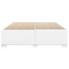 vidaXL Cadre de lit sans matelas blanc 200x200 cm similicuir