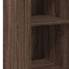 vidaXL Buffet ch&ecirc;ne marron 30x41x93 cm bois d'ing&eacute;nierie