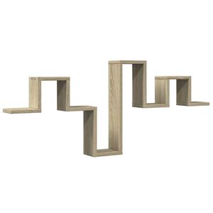 vidaXL Étagère murale chêne sonoma 104,5x10x43 cm bois d'ingénierie
