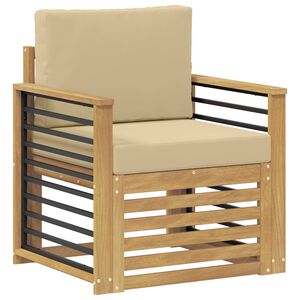 vidaXL Ensemble de canap&eacute;s d'ext&eacute;rieur Polyester Blanc