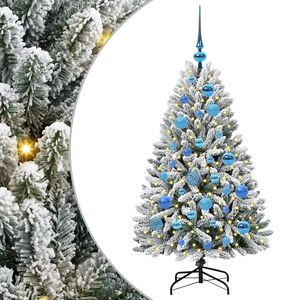 vidaXL Sapin de No&euml;l artificiel 120 cm 150 LED Blanc chaud