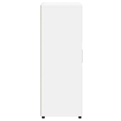 vidaXL Buffet blanc 60x31x84 cm bois d'ingénierie