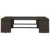 vidaXL Salon de jardin 6 pcs avec coussins Marron R&eacute;sine tress&eacute;e