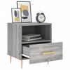 vidaXL Table de chevet sonoma gris 40x35x47,5 cm bois d&rsquo;ing&eacute;nierie