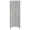 vidaXL Biblioth&egrave;que sonoma gris 69,5x32,5x90 cm bois d'ing&eacute;nierie