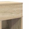 vidaXL Table de chevet avec tiroir ch&ecirc;ne sonoma 25x31x66 cm