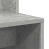vidaXL Bureau 2 pcs Gris b&eacute;ton