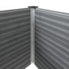 vidaXL Lit sur&eacute;lev&eacute; de jardin WPC 100x50x91 cm Gris