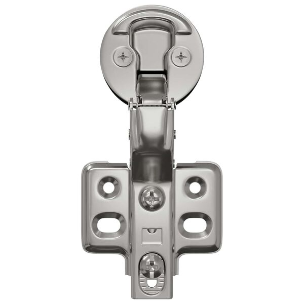 vidaXL Charni&egrave;re 12 pcs Argent&eacute; 0 Fer
