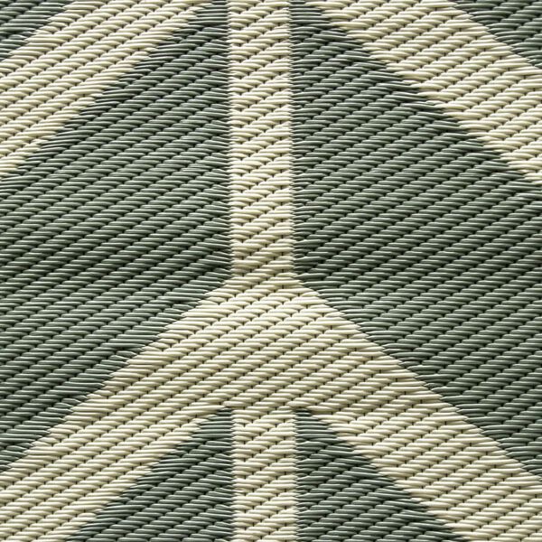 Bo-Camp Tapis d'ext&eacute;rieur Chill mat Flaxton 2x1,8 m M vert