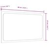 vidaXL Ensemble de meubles de salle de bain 3 pcs blanc brillant