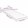 vidaXL Coussin de transat ensoleill&eacute; Vert 178 x 60 x 4 cm Tissu Oxford