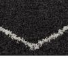 vidaXL Tapis shaggy &agrave; poils longs Cr&egrave;me et anthracite 160x230 cm