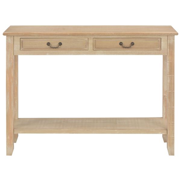 vidaXL Table console 110x35x80 cm Bois