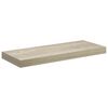 vidaXL &Eacute;tag&egrave;res murales flottantes 4 pcs ch&ecirc;ne 60x23,5x3,8 cm MDF